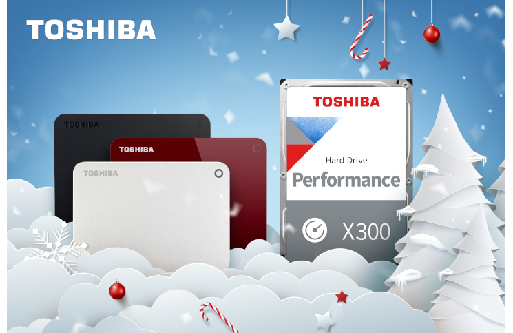 Immagini Natale Hard.Con Gli Hard Disk Di Toshiba Il Natale Diventa Indimenticabile Smartphone Italia